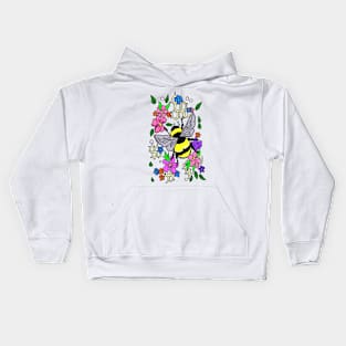 Bumble Bee Love Kids Hoodie